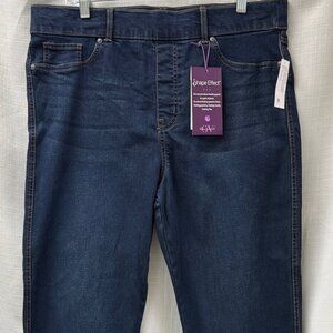 NWT Gloria Vanderbilt Shape Effect Pull Up Pants - 18 Average